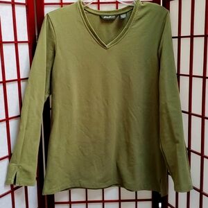 Eddie Bauer lux cotton top